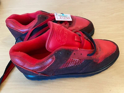 Vintage NOS LA GEAR Shoes Boots 9 Red NEW L.A. 90’s Skate - Image 1 of 4