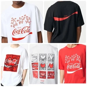 UNIQLO Keith Haring X Coca-Cola UT Graphic T-Shirt Relax Unisex From Japan New - Picture 1 of 26