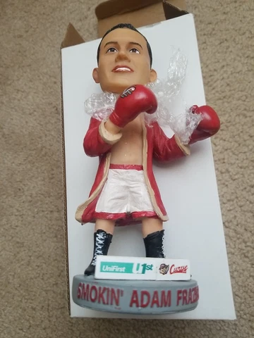 New 2019 Altoona Curve Smokin' Adam Frazier Bobblehead SGA NIB Cover