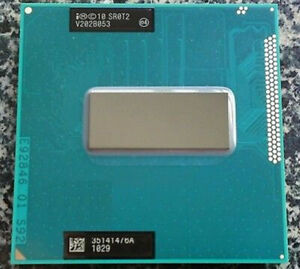 Intel Core i7 Extreme Edition i7-3920XM CPU 2.9 GHz Socket G2（SR0T2）Processor