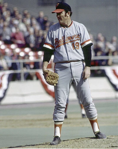 DAVE McNALLY 1971 BALTIMORE ORIOLES 8X10 PHOTO - Image 1 of 1