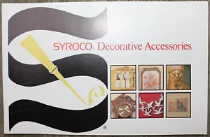 Folleto Catálogo Interior y Regalos Hogar Syroco Accesorios Decorativos 1983 - Imagen 1 de 2