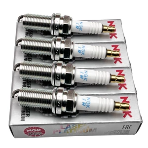 4x NGK Iridium Platinum Zündkerze ILFR6A 3588 Für Mercedes W203 W211 S203 C209 - Picture 1 of 7
