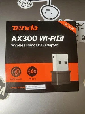 Tenda AX300 WiFi 6 USB - Bild 1 von 2