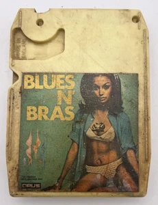 Vintage Blues N’ Bras 8 Track Cassette Cartridge - Foto 1 di 2