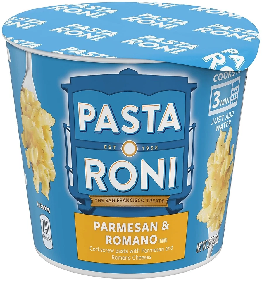 Pasta Roni Parmesan & Romano Cheese Microwavable Cup 2.32 Oz