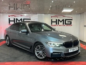2018 BMW 5 Series 2.0 520d M Sport Auto Euro 6 (s/s) 4dr SALOON Diesel Automatic - Picture 1 of 24