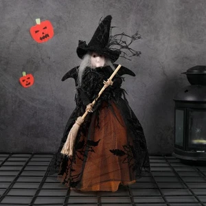 Funny Broom Witch Decoration Cute Halloween Witch Decoration  Cosplay Party - Picture 1 of 12