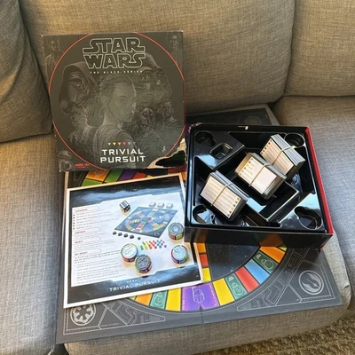 Trivial Pursuit Star Wars The Black Series COMPLETE Hasbro 2016 Trivia Disney - Image 1 of 4