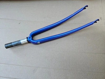 Vintage Trek 700c Aluminum Road Bike Fork 1" Threaded *damaged steerer* - Image 1 of 4