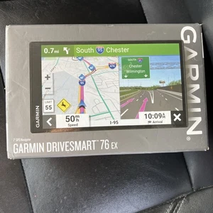 Garmin DriveSmart 76 EX, 7-inch Car GPS Navigator With High-resolution Maps NEW - Picture 1 of 5