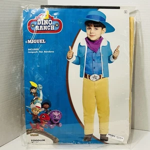 Geist Halloween Dino Ranch Miguel Cowboy Kostüm Kleinkind 5-6T - Alter 2+ - Bild 1 von 5