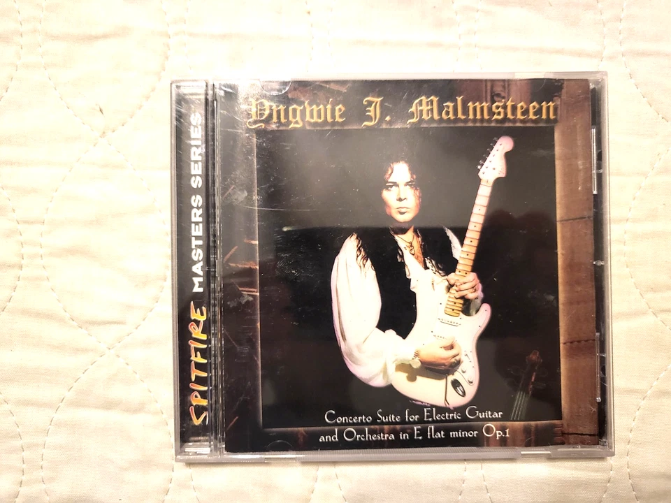 Yngwie J. Malmsteen   CD      Spitfire Masters Series  Concerto Suite Electric Foto 1 de 1