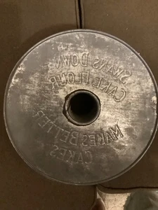 Vintage Swans Down Cake Flour Metal Cake Pan E Katzinger Co. Chicago, Illinois - Picture 1 of 10