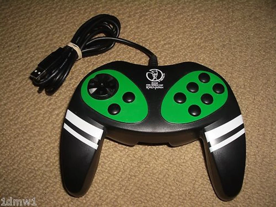 PC USB 12 BUTTON GAMEPAD GAME CONTROL CONTROLLER PAD 2002 World Cup - Image 1 of 1