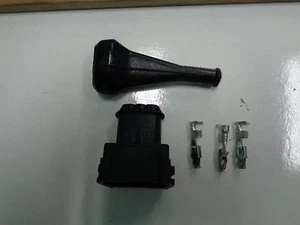 PORSCHE 924S 944 TURBO 951 S2 968 HARNESS CONNECTOR 3 PIN FEMALE HARNESS SIDE - Picture 1 of 5