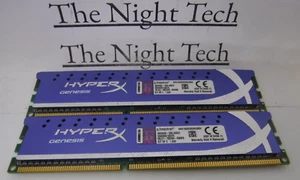 Kingston HyperX Genesis 8GB kit 2x4gb DDR3 1600Mhz Memory KHX1600C9D3K2/8GX - Picture 1 of 4