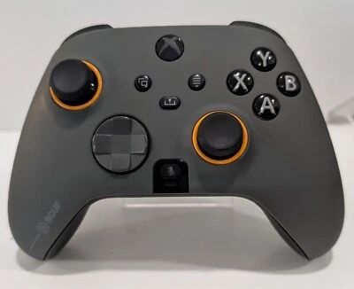 SCUF Instinct Pro Performance Series Xbox Controller Grey and Orange - Image 1 of 2