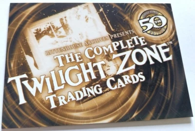 Twilight Zone - The Complete Promo Trading Card # P1 (Rittenhouse 2009) #474 - Image 1 of 2
