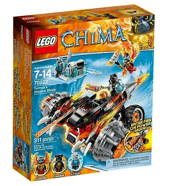 LEGO® Legends of Chima 70222 Tormak’s Shadow Blazer NEU OVP NEW MISB NRFB - Bild 1 von 4