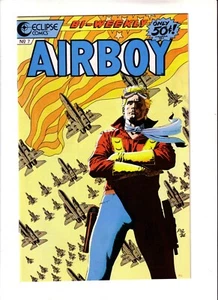 AIRBOY #7 (VF-NM) 1986 ECLIPSE COMICS - Imagen 1 de 1