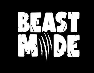 BEAST MODE CLAW MARKS 5X4 Vinyl Decal / Sticker / Window Sticker Graphic - Picture 1 of 6