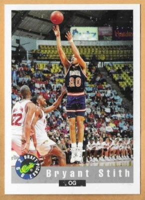 BRYANT STITH VIRGINIA #19 CLASSIC DRAFT PICKS 1992-93 - Image 1 of 2