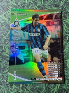 Panini WCCF 2007-08 Cristian Chivu Internazionale Refractor Soccer card