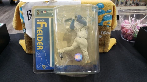 NIB 2007 MLB PRINCE FIELDER MILWAUKEE BREWERS MCFARLANE SERIES 19 PINSTRIPE Cover