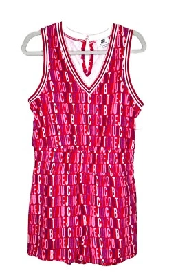 Pantalones Cortos Mameluco Juicy Couture Tela Terry Logo Cintura Elástica Cuello en V Para Mujer Nuevos con Etiquetas Paquete Foto 1 de 4