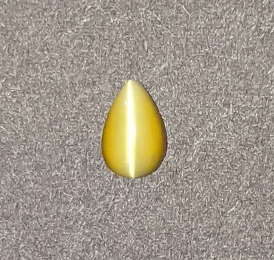 EXTRA FINE HONEY TEAR DROP TIGER'S EYE - OVAL CABOCHON - AAAA GRADE - German cut - Image 1 of 2