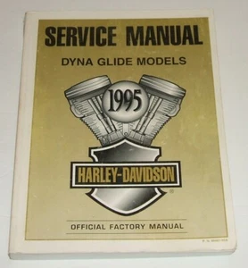 Harley 1995 Dyna Service Manual Wide Glide Low Rider Super Convertible Repair - Picture 1 of 5