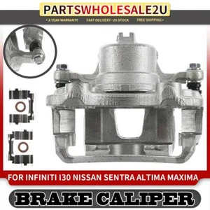 Front Right Brake Caliper w/Bracket for Nissan Sentra Altima Maxima Infiniti I30 - Picture 1 of 8