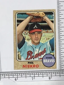 Phil Niekro 1968 Topps #257 Atlanta Braves - Bild 1 von 2