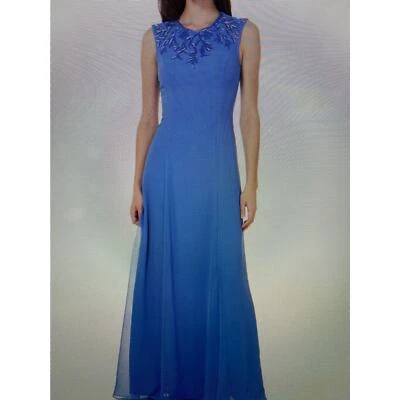 NWOT JS collection size 4 Emma, chiffon beaded gown - Image 1 of 4