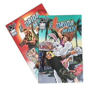 Florida Man #1 #3 Main Cover American Mythology Productions Comic Book Lot of 2 - Picture 1 of 4