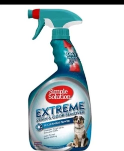 Extreme Pet Stain Odor Urine Remover Wine Enzymatic Cleaner Smell Spray 945ml - Picture 1 of 8