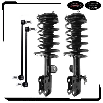 For 2010-2015 Toyota Prius Front Struts & Coil Spring Assembly Sway Bar Links Foto 1 de 4
