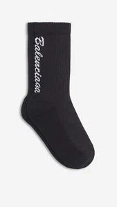 Tutto esaurito!!! Calzini alti BALENCIAGA con logo Balenciaga sul retro - Foto 1 di 4