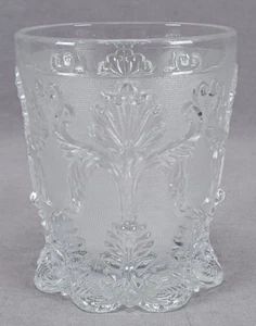 Saint Louis Sableu Rocaille Rococo Biedermeier Pressed Flint Glass Tumbler C1840 - Picture 1 of 7