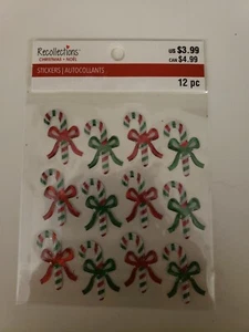 Recollections Candy Canes Scrapbooking stickers - Picture 1 of 1