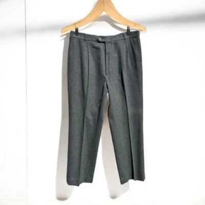 🌻Pantalones de vestir de lana grises de Alexander Julian para hombre talla 33x31. Foto 1 de 4