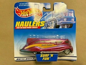 Mattel Hot Wheels Haulers Surf N'Fun 65743-87 Mint On Card 2000 (D31) - Picture 1 of 10
