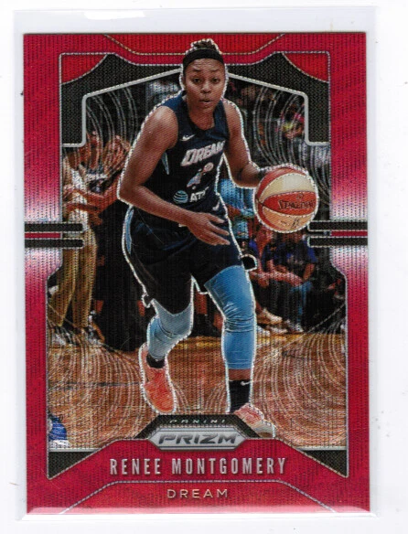 2020 Panini Prizm WNBA Ruby Wave Refractor #71 Renee Montgomery (ref 6069) - Image 1 of 1