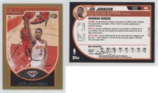 2007-08 Bowman Draft Picks & Stars Gold /99 Joe Johnson #60