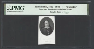 United State , American Businessman Samuel Hill 1857-1931 Vignette Proof - Picture 1 of 2