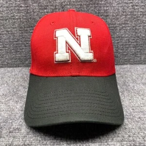 Gorra Nebraska Cornhuskers elástica ajustada pequeña mediana para hombre NCAA New Era roja - Imagen 1 de 9