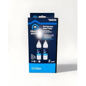 Project Source L-4-2 2-Pack 6 Month Twist Refridgerator Water Filter NEW - Picture 1 of 5