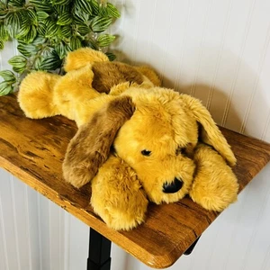 RARE Animal Alley Plush Shaggy Darby Dog Stuffed Mutt Terrier Puppy Long Pile - Picture 1 of 11