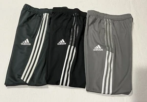 Adidas Lot Of 3 Tiro 21 Track Pants Youth Size Large Pre-Owned, In EUC! - Picture 1 of 24